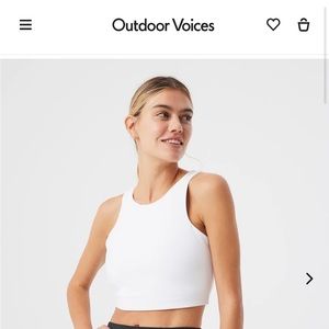 Outdoor Voices Venus Crop Top (Reversible)